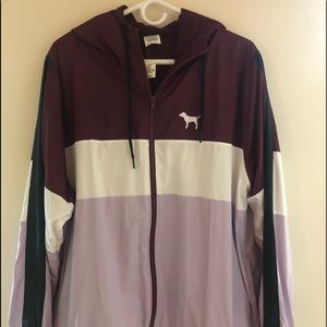 NWT PINK Victoria’s Secret Windbreaker